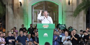 Ο Νίκος Ανδρουλάκης στην ομιλία του στο Ηράκλειο