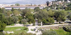 Αποψη της Αρχαίας Αγοράς