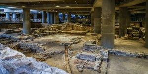 Η αρχαία γειτονιά κάτω από μουσείο Ακρόπολης