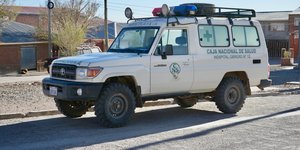 Ασθενοφόρο 4x4 στη Βολιβία