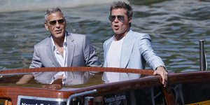 Στη Βενετία Τζορτζ Κλούνεϊ και Μπραντ Πιτ 