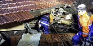 Κατέρρευσαν σπίτια στην Ιαπωνια