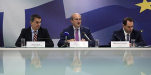 Χρίστος Δήμας, Κωστής Χατζηδάκης, Θάνος Πετραλιάς