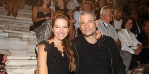 Εριέττα Κούρκουλου- Λάτση, Βύρων Βασιλειάδης, Φωτογραφία: NDP Photo Agency