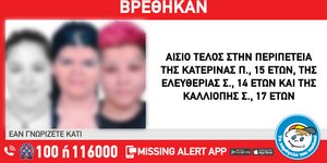 Εύρεση ανηλίκων Χαμόγελο του Παιδιού