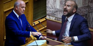 Φλωρίδης και Τζανακόπουλος στη Βουλή