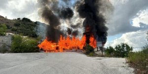Φωτιά σε λατομείο Ιωαννίνων