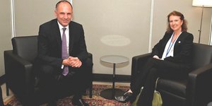 Ο Γεραπετρίτης συναντήθηκε με την ΥΠΕΞ της Αργεντινής