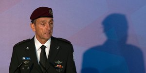 Ο αρχηγός του γενικού επιτελείου του ισραηλινού στρατού Χέρζι Χαλεβί 