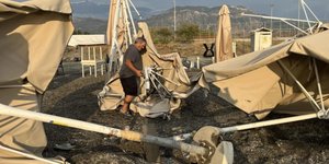 Μπουρίνι «χτύπησε» ξανά την Καλαμάτα