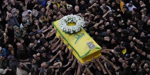 Κηδεία μέλους της Χεζμπολάχ στη Βηρυττό