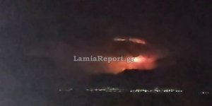 Εντονη κεραυνική δραστηριότητα στην Εύβοια