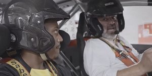 Σε αγωνιστικό αυτοκίνητο με τον Μάριο Ηλιόπουλο ο Άντονι Μαρσιάλ