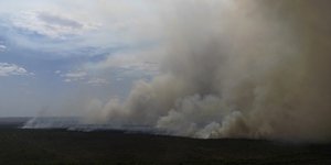Καπνοί πάνω απο τη Βραζιλία