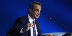 Ο πρωθυπουργός, Κυριάκος Μητσοτάκης, στην 88η ΔΕΘ