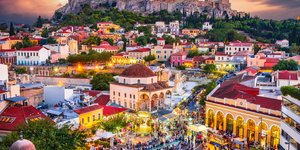 Ηλιοβασίλεμα στο Μοναστηράκι