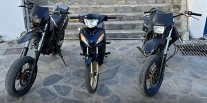 Οι τρεις μοτοσικλέτες που εντόπισαν οι αρχές 