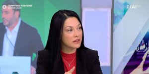 H Νάντια Γιαννακοπούλου στον ΣΚΑΪ