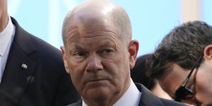 Ο καγκελάριος της Γερμανίας, Όλαφ Σολτς 