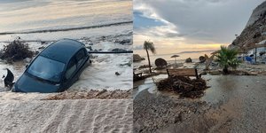 Πλημμύρισε το Παλαιόκαστρο