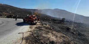 Φωτιά στη Λέσβο