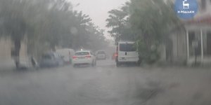 Νεροποντή στη Ρόδο