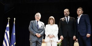 H Κατερίνα Σακελλαροπούλου τιμήθηκε από τον δήμο Φλώρινας