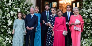 Οι γαλαζοαίματοι που παραβρέθηκαν στο γάμο της Θεοδώρας Γλύξμπουργκ