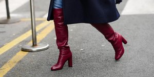 Μπορντό μπότες