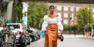 δερμάτινη φούστα