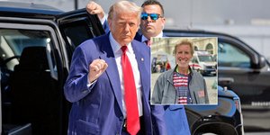 O Ντόναλντ Τραμπ και ο συλληφθείς για απόπειρα δολοφονίας