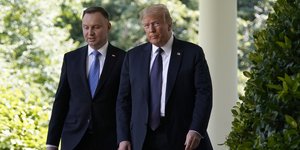 Τραμπ και Ντούντα 