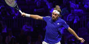 O Στέφανος Τσιτσιπάς στο Laver Cup
