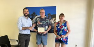 British Couple Honoured for Decades of Loyalty to Rhodes