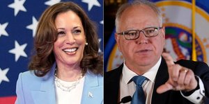 Κάμαλα Χάρις, Τιμ Γουόλζ - Φωτογραφίες: ΑΡ