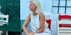 Η σχεδιάστρια μόδας Χριστίνα Κοντοβά