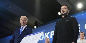 Βολοντίμιρ Ζελένσκι, Τζο Μπάιντεν