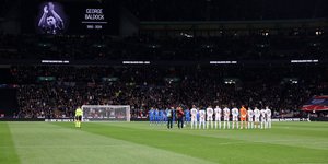 Ενός λεπτού σιγή στο Γουέμπλει για τον Μπάλντοκ
