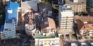 Το ξενοδοχείο που κατέρρευσε στην Αργεντινή