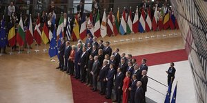 Οι Ευρωπαίοι ηγέτες σε Σύνοδο Κορυφής στις Βρυξέλλες