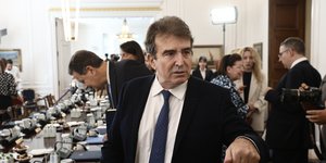 Ο Μιχάλης Χρυσοχοΐδης στο υπουργικό