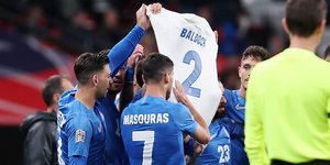 Η αφιέρωση των παικτών της Εθνικής στον Μπάλντοκ