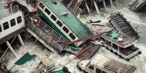 Τραγωδία στις ΗΠΑ: Κατέρρευσε πεζογέφυρα στη Τζόρτζια, άνθρωποι βρέθηκαν στο κενό, επτά νεκροί 