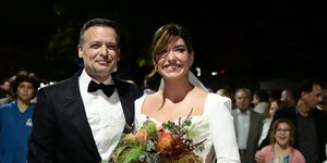 Παντρεύτηκε ο δήμαρχος Αθηναίων Χάρης Δούκας με την Γεωργία Πολυτάνου