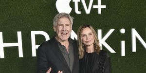 Χάρισον Φορν με τη σύζυγό του, φωτογραφία: NDP Photo Agency