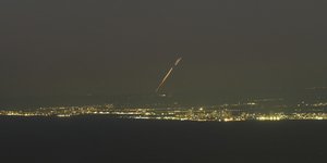 Το Iron Dome αποκρούει ρουκέτες της Χεζμπολάχ
