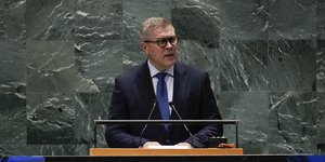 O πρωθυπουργός της Ισλανδίας, Μπιάρνι Μπενέντικτσον.