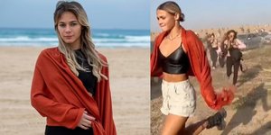 H «κοπέλα με τα κόκκινα» που επέζησε της σφαγής της 7ης Οκτωβρίου στο Ισραήλ