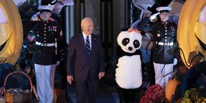 Τζο και Τζιλ Μπάιντεν στο Halloween στον Λευκό Οίκο 