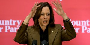 Η Κάμαλα Χάρις σε ομιλία της